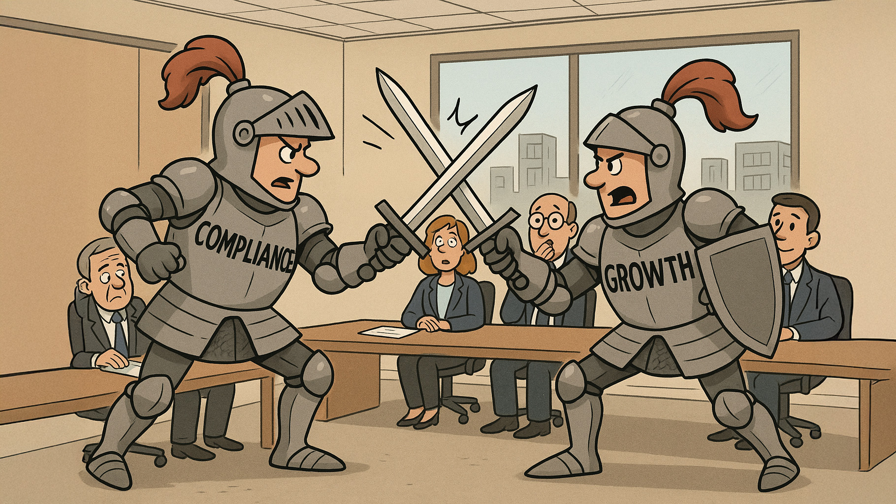 Solving the Compliance vs Growth Tug of War with a Compliance Efficiency Role